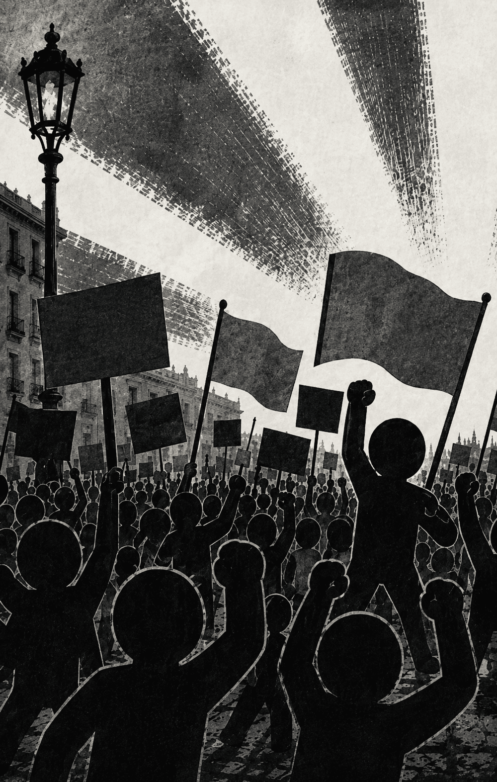 Personas tomando acción conjunta